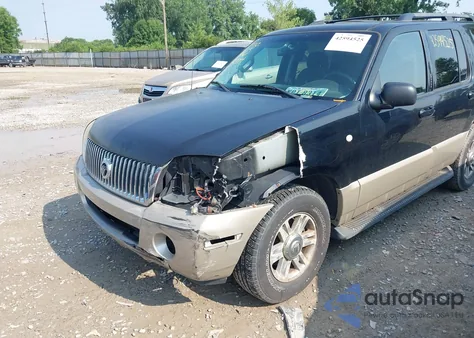 2004 Mercury Mountaineer из США, поврежденный, VIN 4M2ZU86K54UJ23787